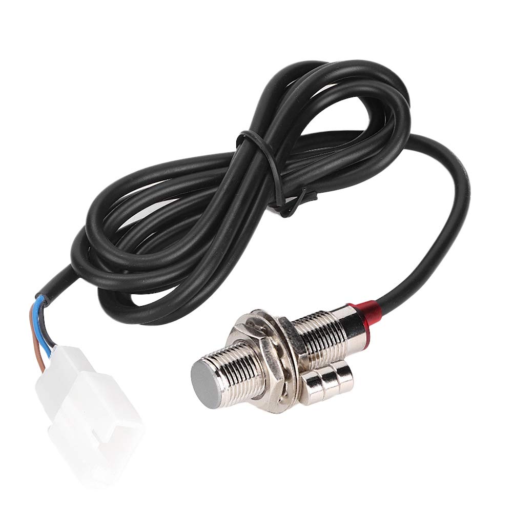 Cable del Sensor del Odómetro, Cable del Sensor con 3 Imanes para el Velocímetro del Odómetro Digital de la Motocicleta