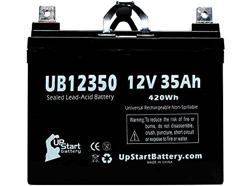 Replacement For Kawasaki Teryx Battery - Replacement Ub12350 Universal Sealed Lead Acid Battery (12V, 35Ah, 35000Mah, L1 Terminal, Agm, Sla) #TOP12