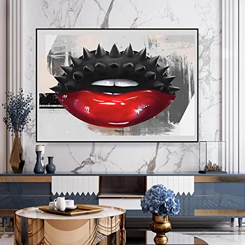 Affiche Toile Lips Sexy dsdsgog Peinture Wall Art de salon moderne 60x90cm