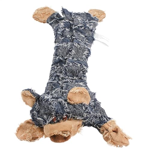 Orsetto di peluche per cani, giocattolo robusto a forma di orso, giocattolo da masticare per cuccioli, indistruttibile, gioco interattivo per interni