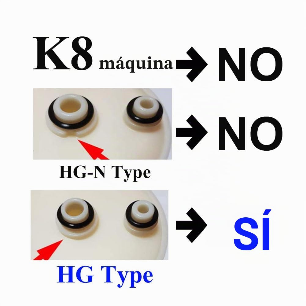 KANGEN - Filtro ionizador de repuesto compatible con tipo HG para Enagic MW-7000 Leveluk SD501 Toyo Ange Impart IonHiTech