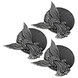 Ciieeo 3stücke Engel-visierclip aus Metall mit Schutzengel-anhänger Inspirierender Fahrer-visierclip als Autoanhänger und Reiseaccessoire Geeignet für Verschiedene Fahrzeugmodelle Geschen