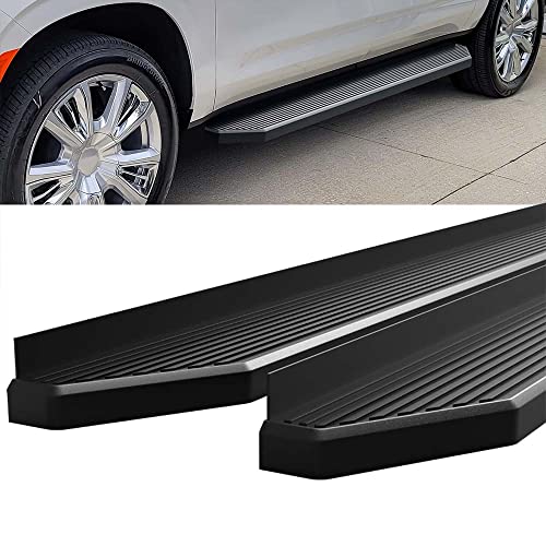 Estribos planos HD Ridez 6" negro para Chevy Suburban miniatura 4