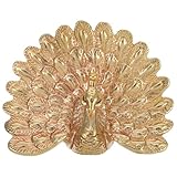 PRETYZOOM Peacock Drawer Knobs Decorative Cabinet Pulls for Closets Dressers and Wardrobes Easy Installation Handles Whimsical Animal Design