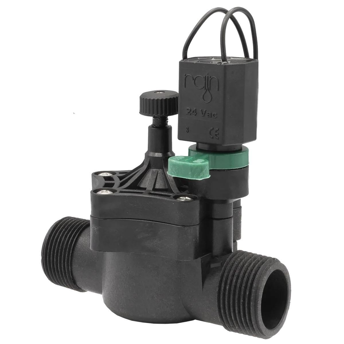 Rain Electroválvula RN150 M/M 1" caudal ajustable - 24 V de