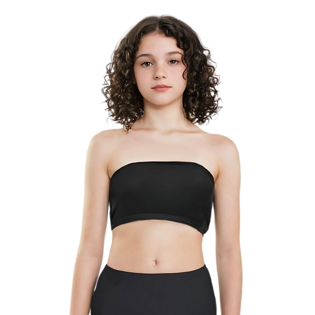 adira | Teen Tube Bra for Girls | Teens Tube Bra | Slip On Style | 3 Layer Front Panel Conceals Nipples | Silicone Anti Slip Band Prevents Slipping | Pack of 1-picture-17