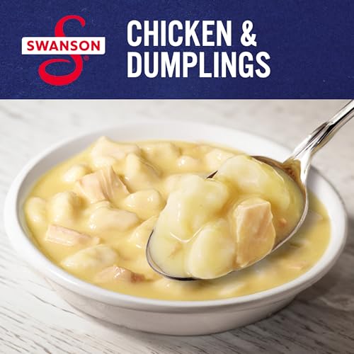 Image of Swanson Chicken & Dumplings Made with White & Dark Chicken Meat, 10.5 Ounce Can