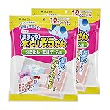 水とりぞうさん 【セット販売】 引き出し・衣装ケース用/除湿剤 12シート入×2個セット ニオイ・カビ対策に