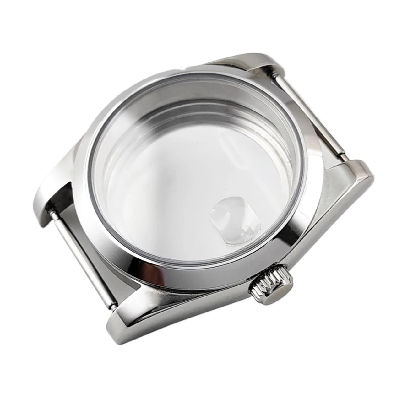 Boîtier montre NH35 NH36 39mm acier verre saphir pour modification horlogère ETA Miyota
