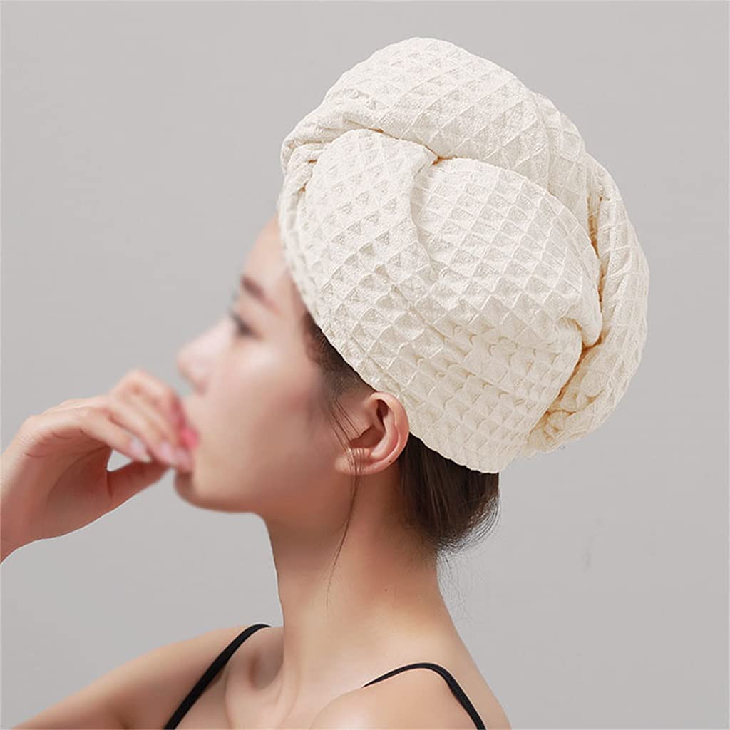 VIDI Hair Drying Cap Strong Absorbent Female Quick-drying Baotou Thicken Shower Wiping Turban