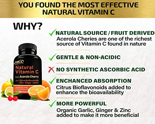 Hcl Herbal Code Labs VITAMINC888 Natural Vitamin C From Organic Acerola Cherry thumb #2