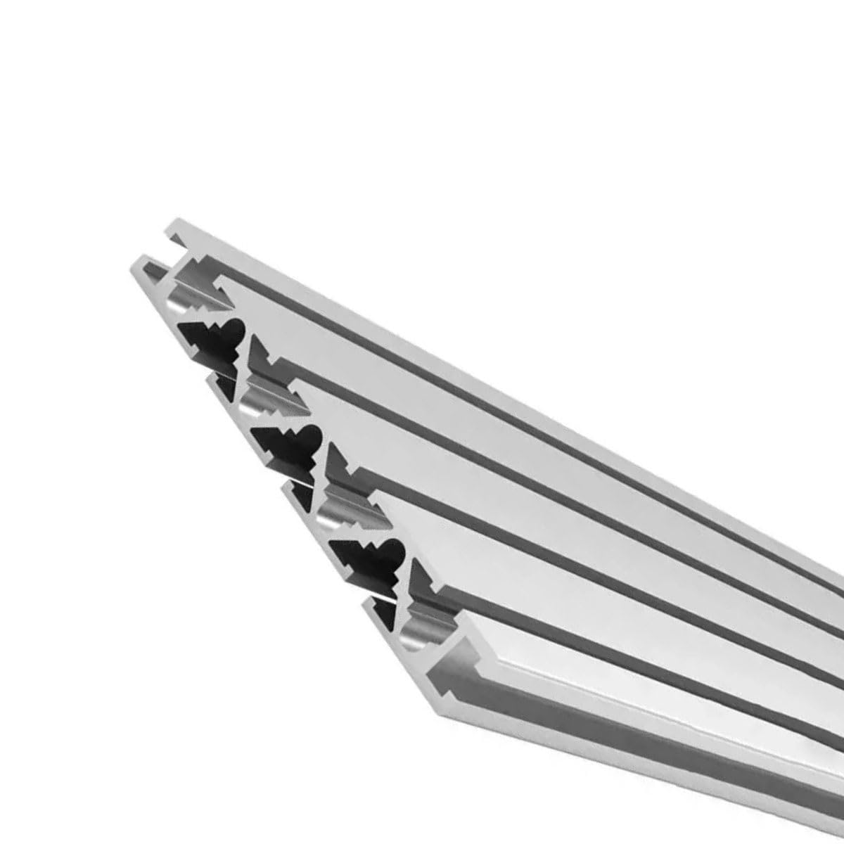 GTPBAO 15120 Profilo in alluminio estruso 15x120mm Piattaforma lineare anodizzata for ringhiera for attrezzature for rack di macchine Binario estruso(1000mm long)