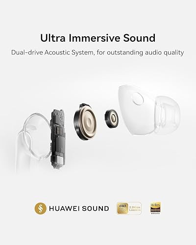 HUAWEI FreeBuds Pro 5 Cuffie Wireless Bluetooth, IP57, Grigio - 3