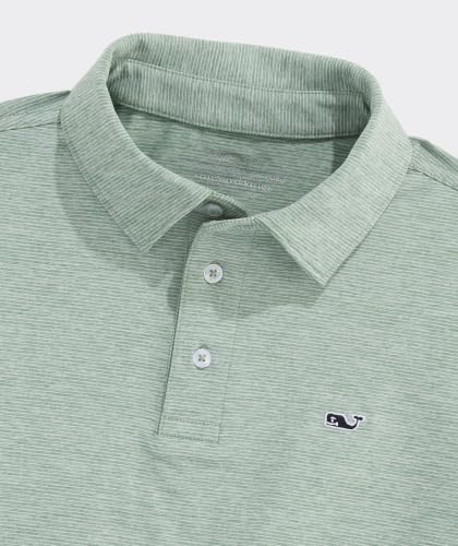 Image of vineyard vines Boys' St. Jean Stripe Sankaty Polo(Toddler /Little Kid /Big Kid)