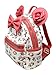 Loungefly Disney Minnie Mouse Roses Allover Print Womens Double Strap Shoulder Bag Purse