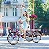 DoCred Adult Tricycles, 3 Wheel Bikes for Adults 20/24/26 inch 7 Speed Adult Trikes Bicycles Cruise Trike with Shopping Basket for Seniors, Women, Men #1