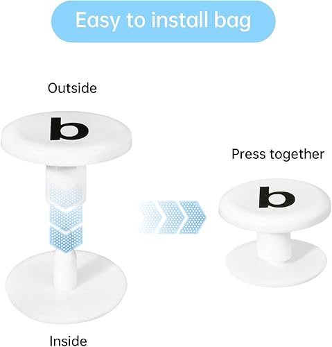 Miniatura 3 de 5 botones de repuesto para bolsa de playa, accesorios de bolsa Boggg, remaches de repuesto para bolsa de playa, accesorios de goma