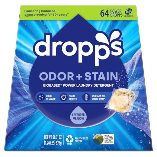 Dropps Biobased Laundry Detergent Pods