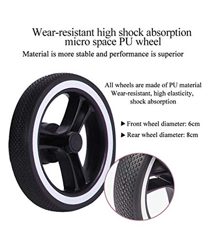 Baby kinderwagen, Kinderwagen 3 in 1, High land-scape Fashion Carriage Europees design Pram, reiswieg Kinderwagen… - Afbeelding 7