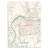 Murrano Poster Wandbilder Deko Wohnzimmer - Städte - zur 