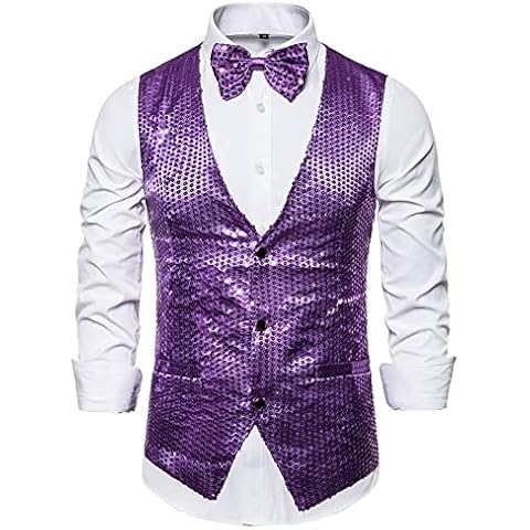 Chaqueta de lentejuelas Charmlinda para hombre Cover