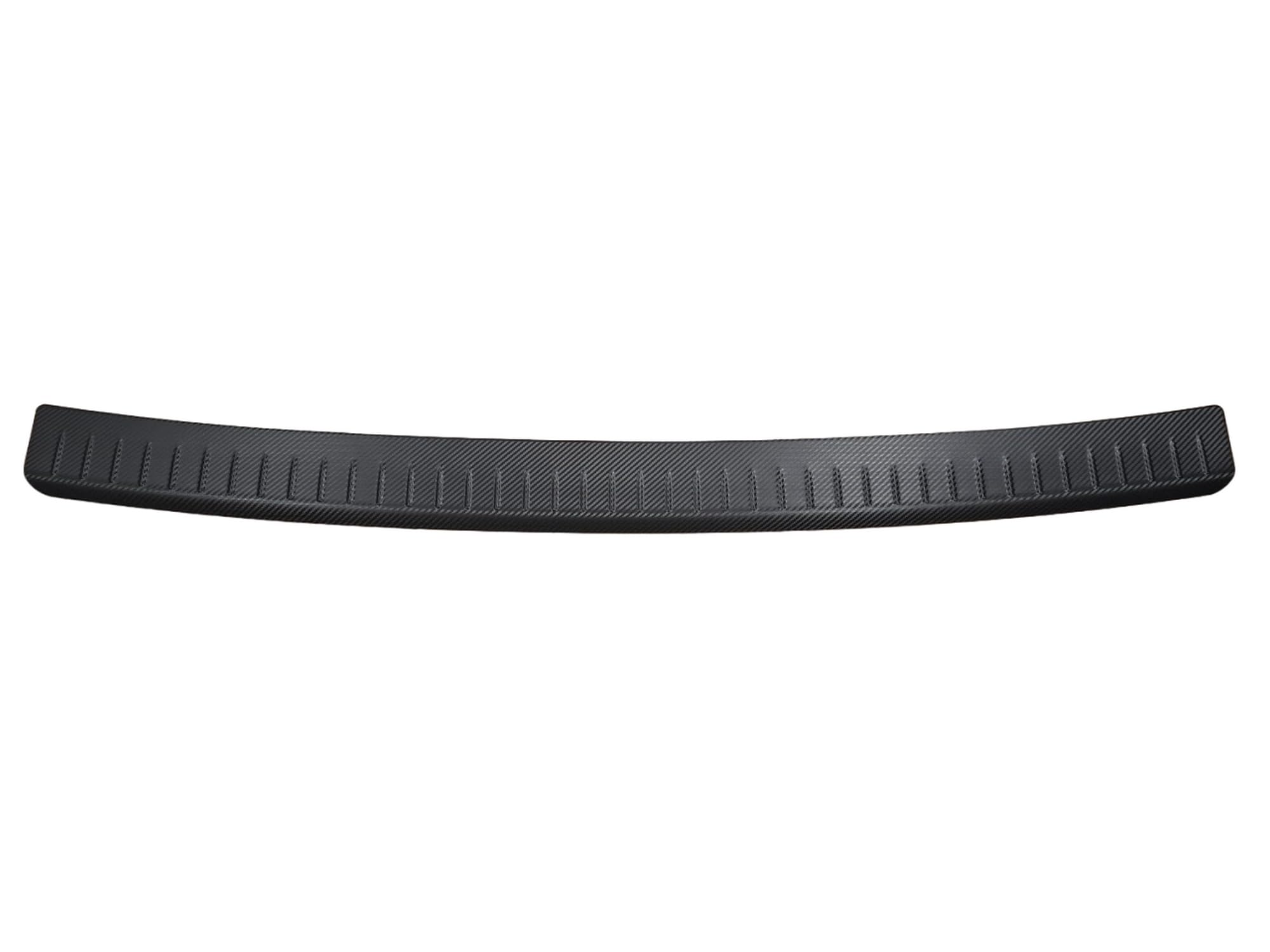 Fits for VW T5 Carbon Fibre-Look Rear Bumper Protector Guard Trim Cover Metal