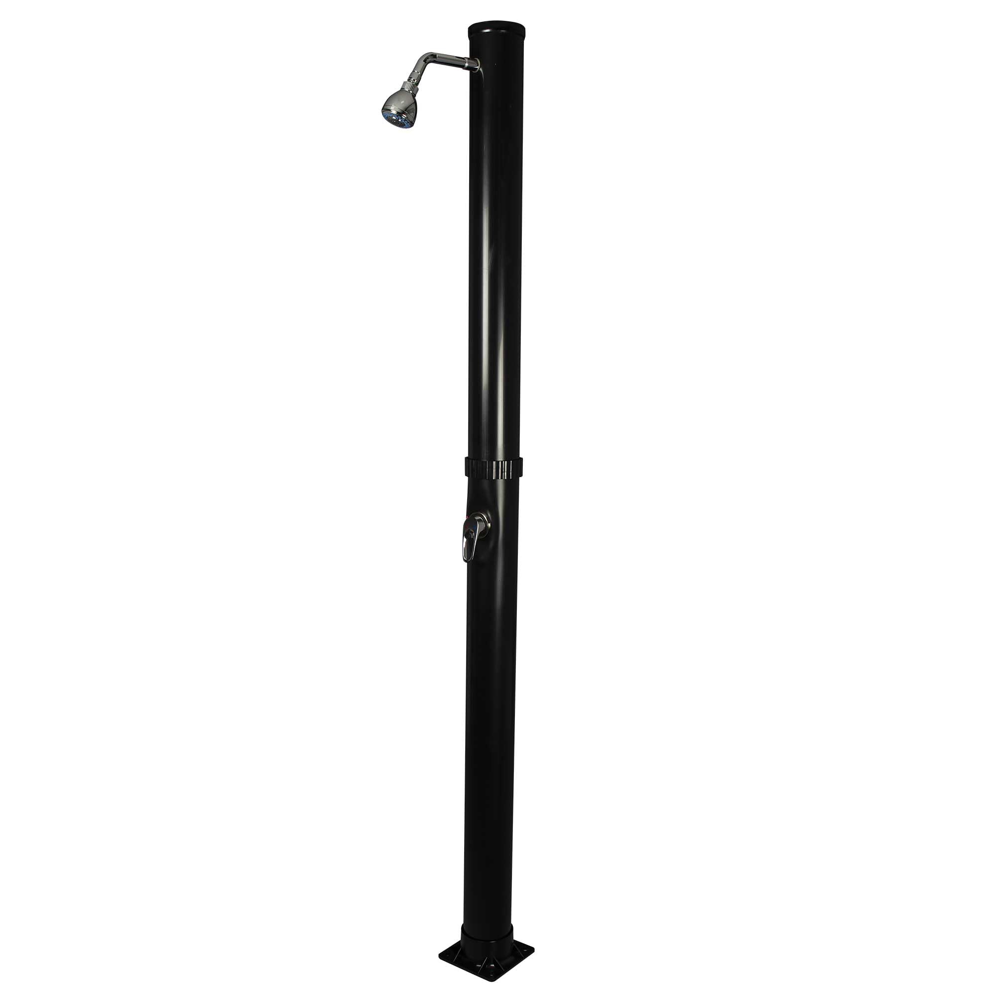 WERKA PRO Douche Solaire - Chauffage Naturel de l'eau 18 litres - Robinet Mélangeur Réglable pour Jardin et Piscine - Plastiq