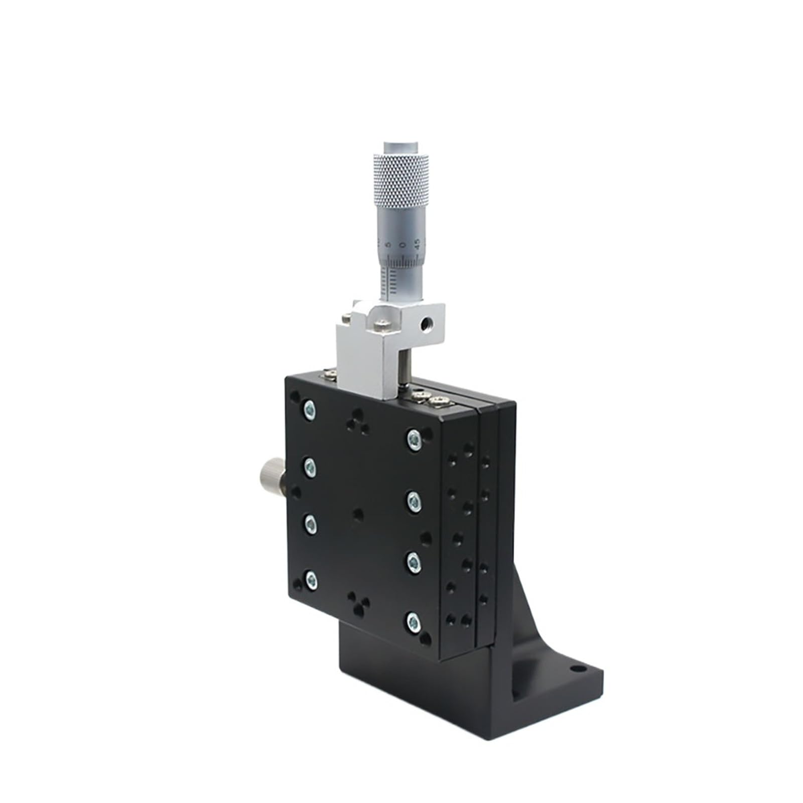 IGNVXMGKP Z Axis LV60 60 * 60mm Sliding Table Manual Displacement Vertical-Lift Fine Tuning Platform Cross Roller Guide Linear Stage Sliding
