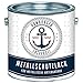 Produktbild Metallschutzlack MATT Verkehrsrot RAL 3020 Rot Metallschutzfarbe Metalllack Metallfarbe // Hamburger Lack-Profi (1 L)