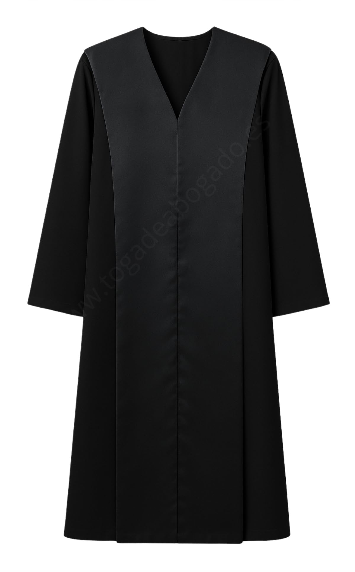 Toga de abogado profesional confeccionada en España y bolsa de transporte 8