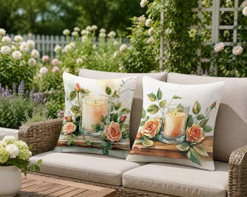 Housse coussin en lin de qualité supérieure avec fermeture éclair dissimulée 55x55cm