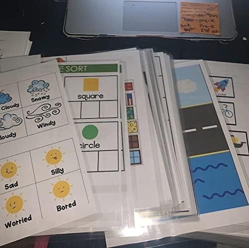 Miniatura 3 de Coopaty Bolsas de laminación térmica, 5 mil, paquete de 300, 9 x 11.5 pulgadas, hojas de tamaño carta