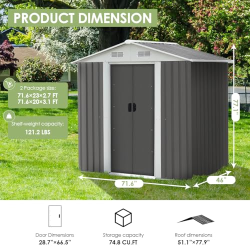 La Mejor comparativa de Casetas de almacenamiento exterior tabla con los diez mejores. 44 Imagen adicional