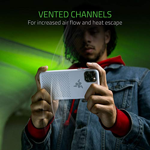 Coque iPhone 11 Razer Arctech Pro THS blanche avec refroidissement Thermaphene - 3