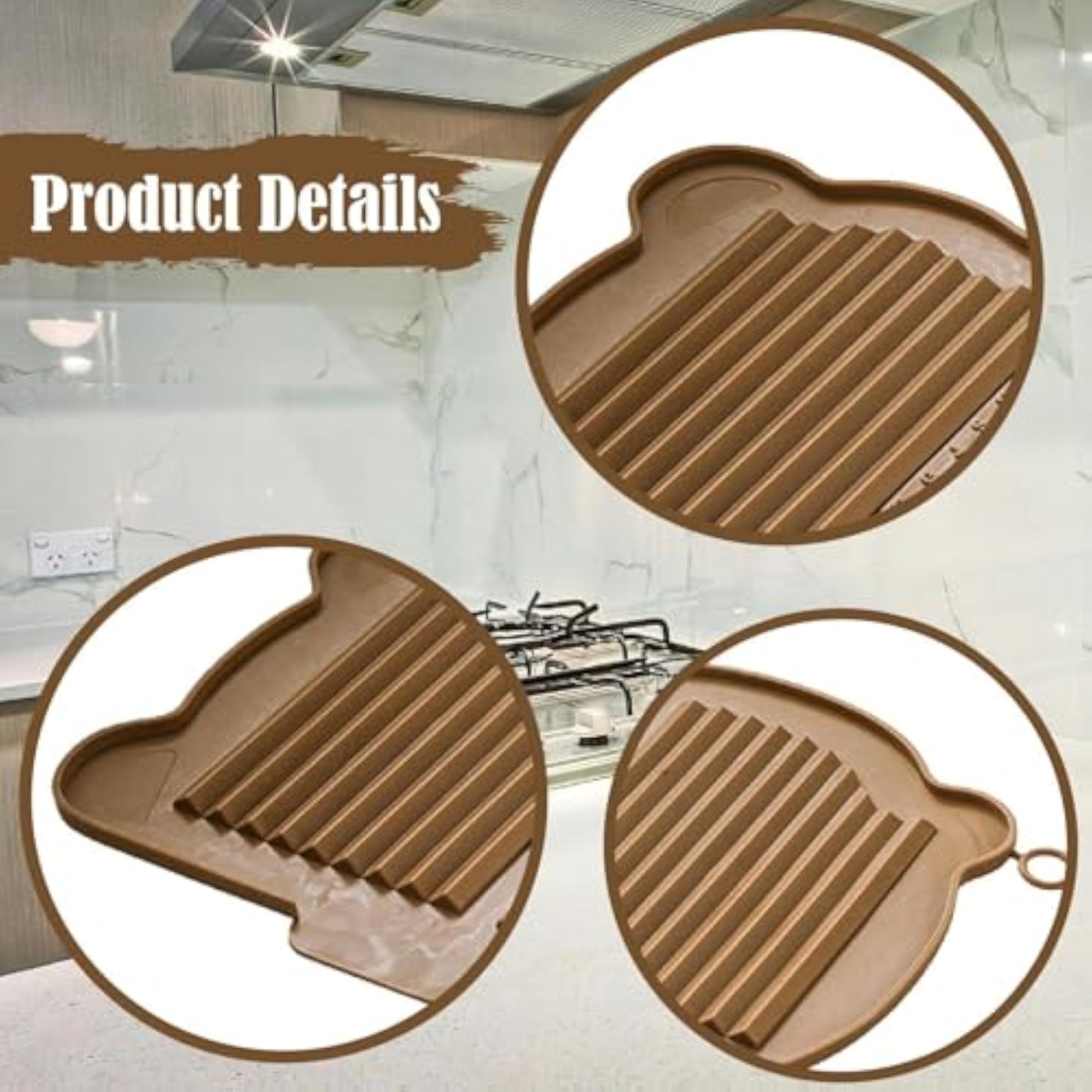 Silicone Dish Drying Mat for Kitchen Use