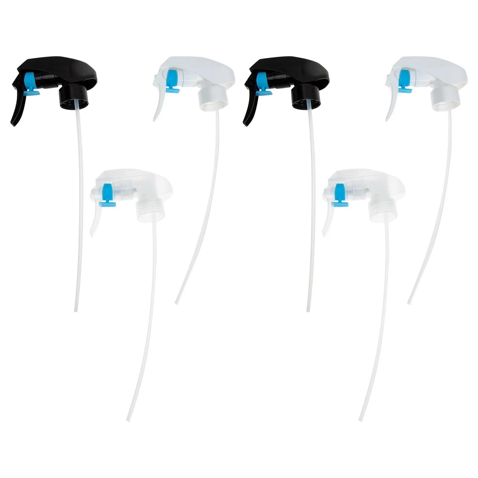 LCANALLYMS Spray bottle nozzle, 12Pcs Spray Bottle Nozzle Replacement Mist and Stream Mode Trigger Sprayer Head for Plants Flowers Glass Bathroom Kitchen Car