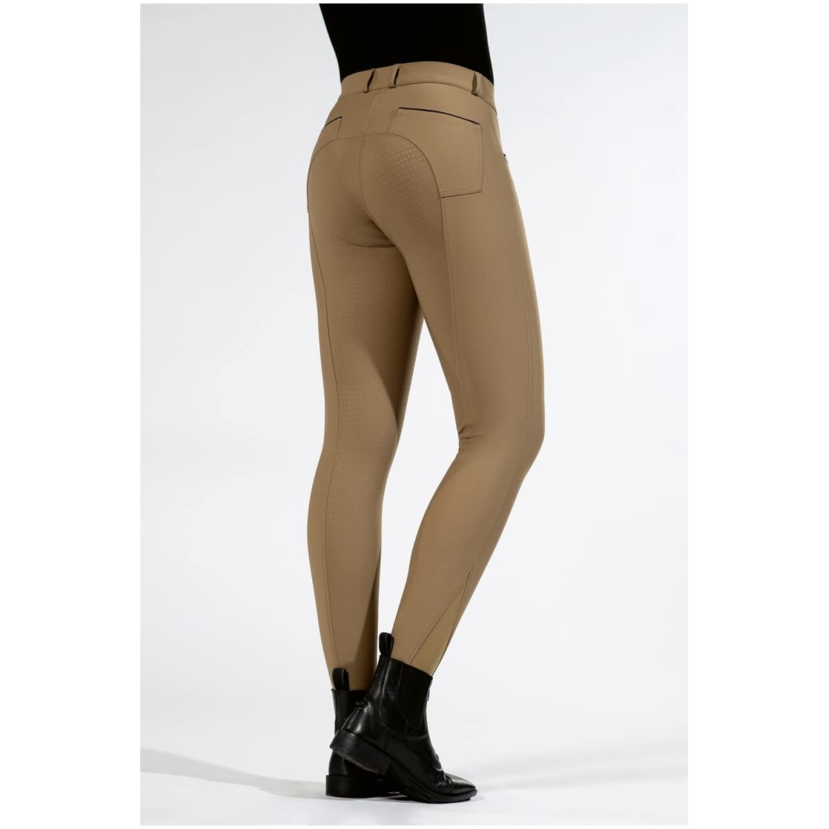 HKM Beagle Culera Full Silicona - Pantalones de Montar Mujer