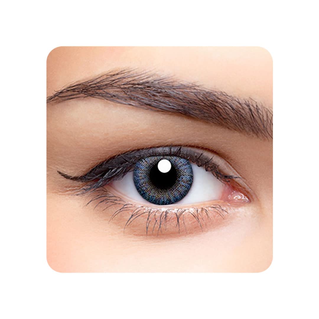 Aryan Super Premium Quarterly Disposable Color Contact lens most safest enthralling cosmetic lens for Men and Women 2 Pcs - Midnight Blue (-4.00) (B09MNLDZSB) Amazon Price History, Amazon Price Tracker