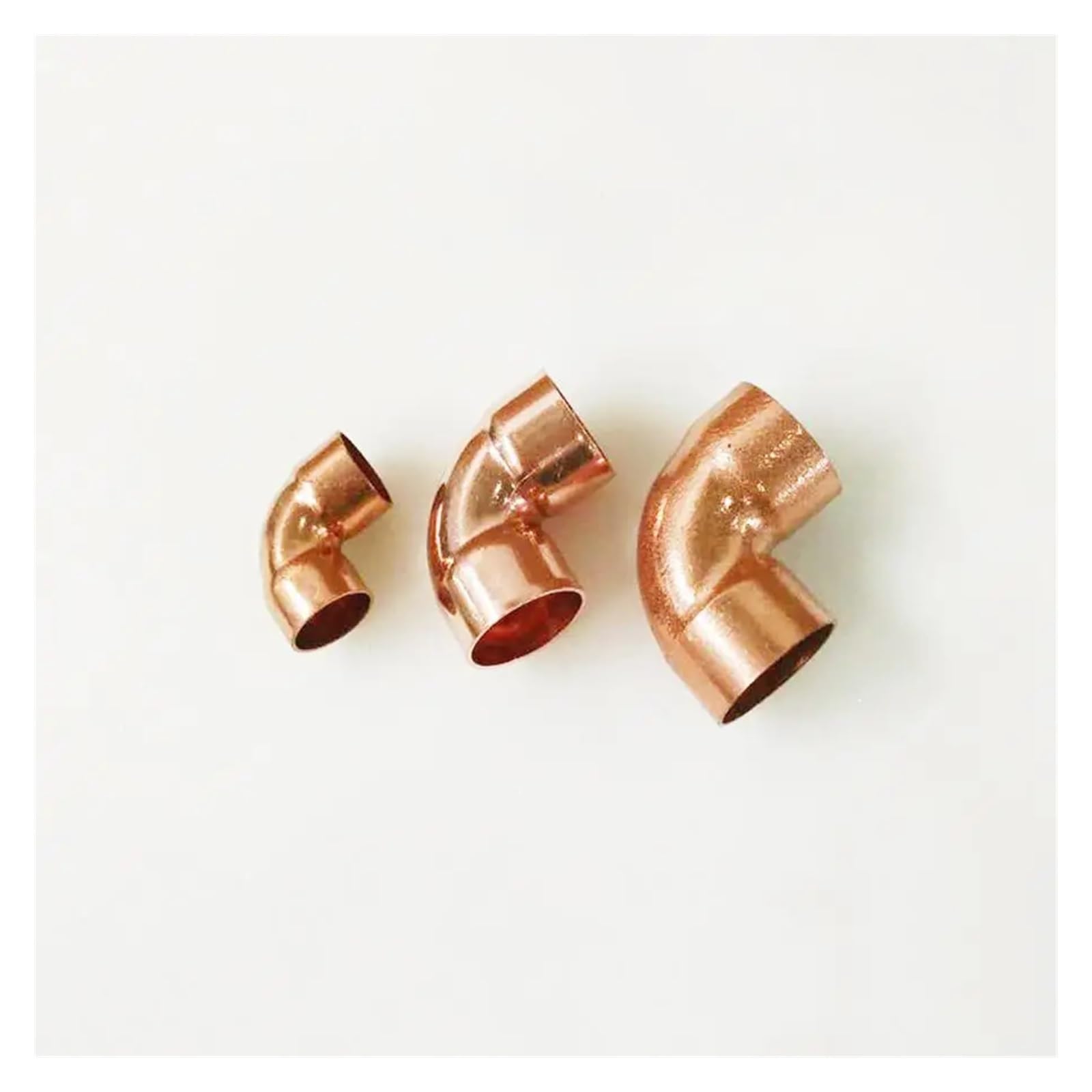 ZGPOSQKZSC 1PC 15mm Inner Dia x1mm Thickness Copper 45 Elbow Scoket Weld End Feed Coupler Plumbing Fitting