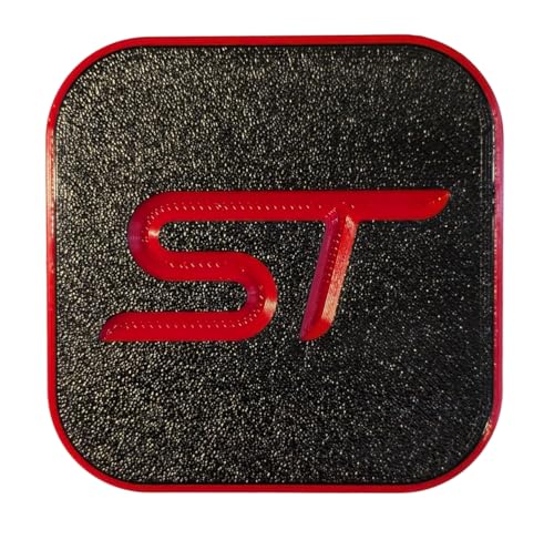 ST Hitch Cover Custom Made for an Explorer/Edge 2 inch receiver (New and Improved Design) (Red)