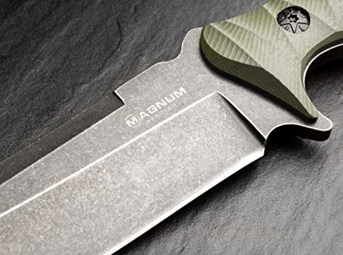 Boker 02Lg115 Persian Fixed Knife With 440 Stainless Steel Blade, 4-3/4", Magnum #TOP2
