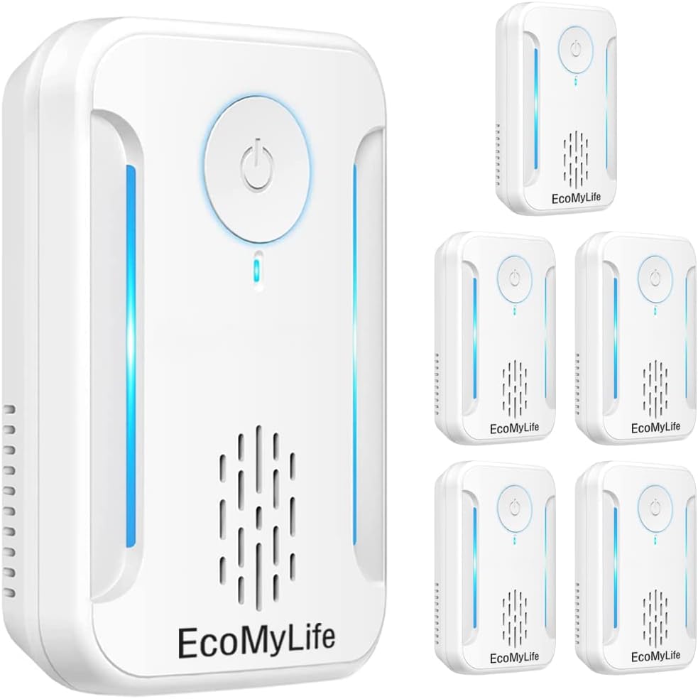 Nexis Ultrasonic Pest Repellent (6Pack) Electronic PlugIn Mouse