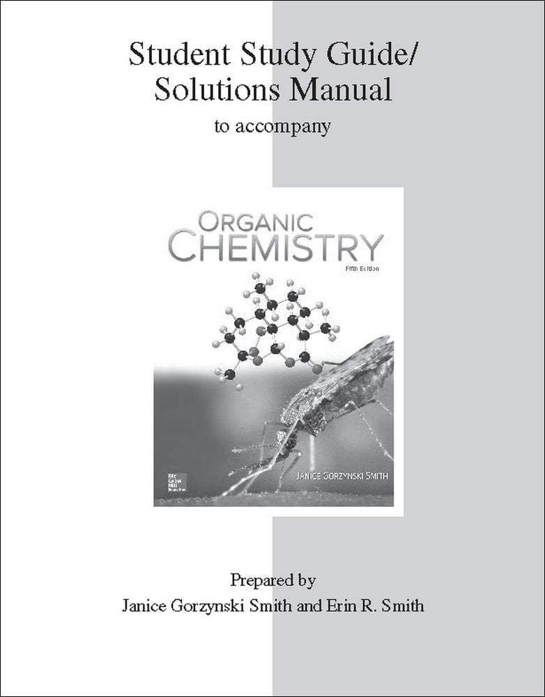 Study Guide/Solutions Manual for Organic Chemistry