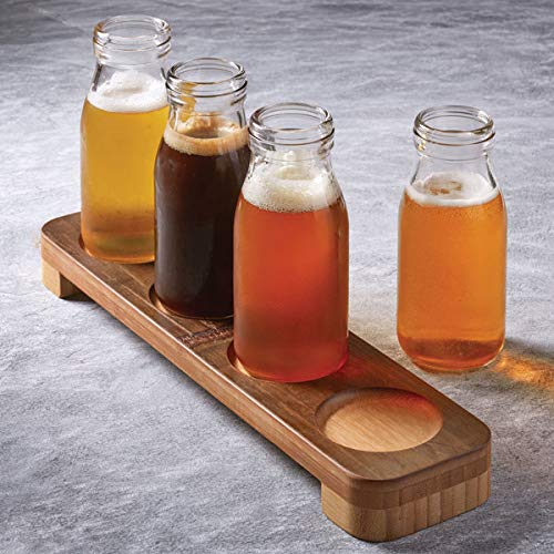 Planche de vol en bambou carbonisé pour éviter les verres renversés - 4