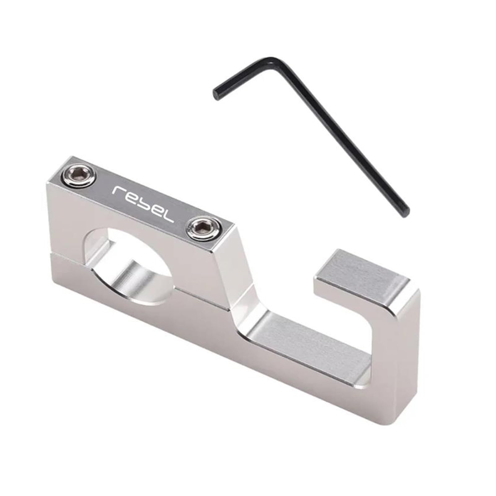 ZTQLIJQF Handlebar Htorage Hook For Honda Rebel 300 500 CMX Rebel300 Rebel500(Silver)