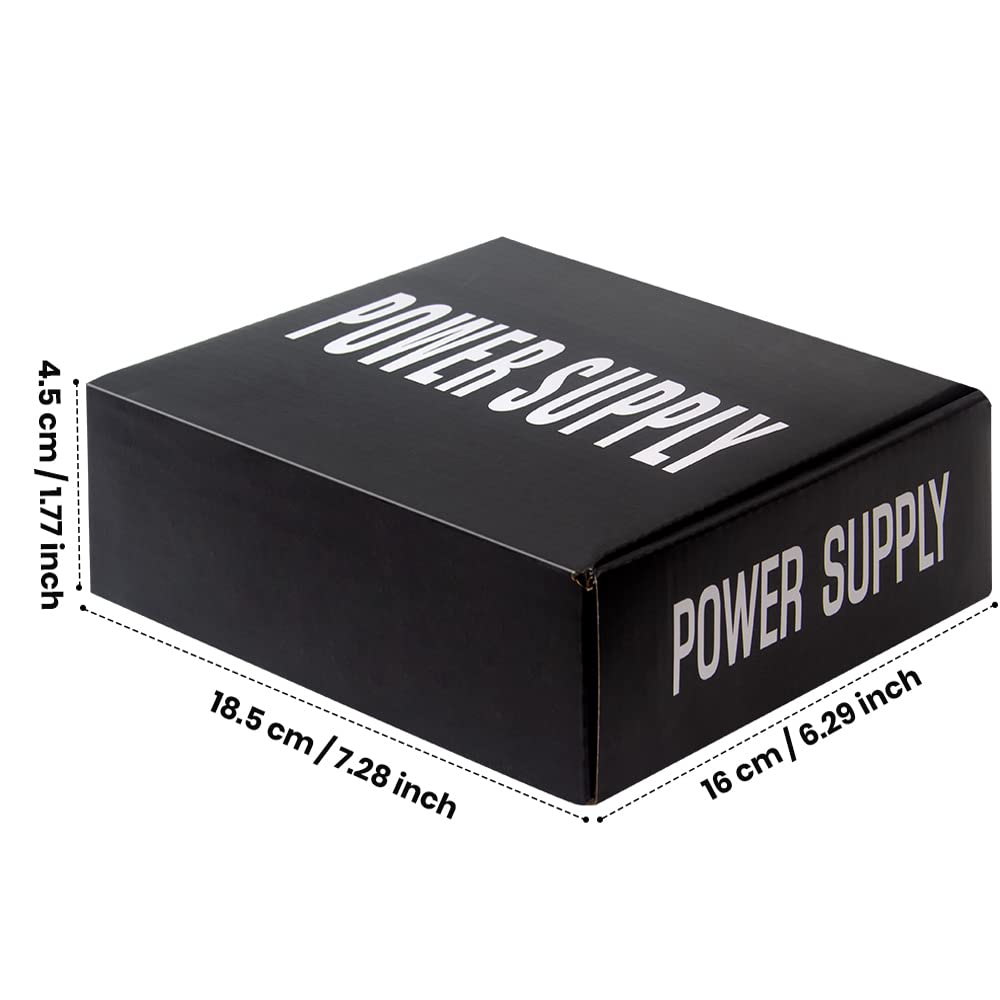 Alimentatore a pedale per chitarra, 10 uscite CC isolate per 9 V/12 V/18 V, 100 mA 400 mA, con USB (5V2A) GD-02