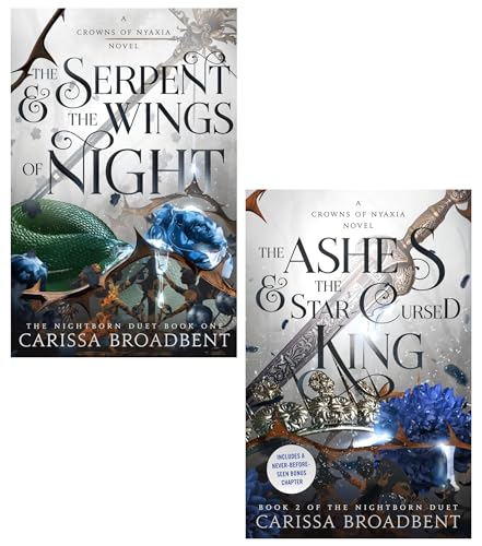 Crowns of Nyaxia Series 2 Books Set – The Serpent & the Wings of Night and The Ashes & the Star-Cursed King - image 1