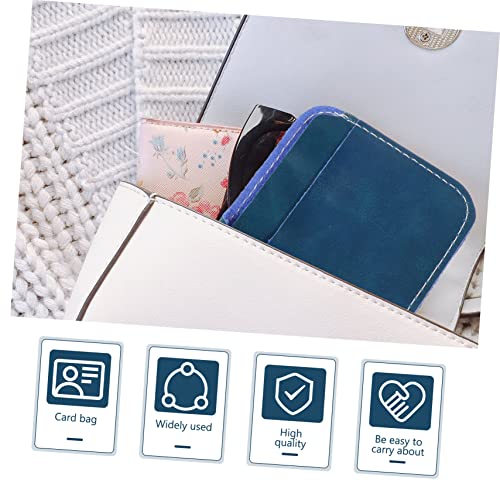 KICHOUSE 1Pc Bolsa De Moedas Bolsas De Moedas Organizador De Bolso De Couro Fino Carteira De Couro T