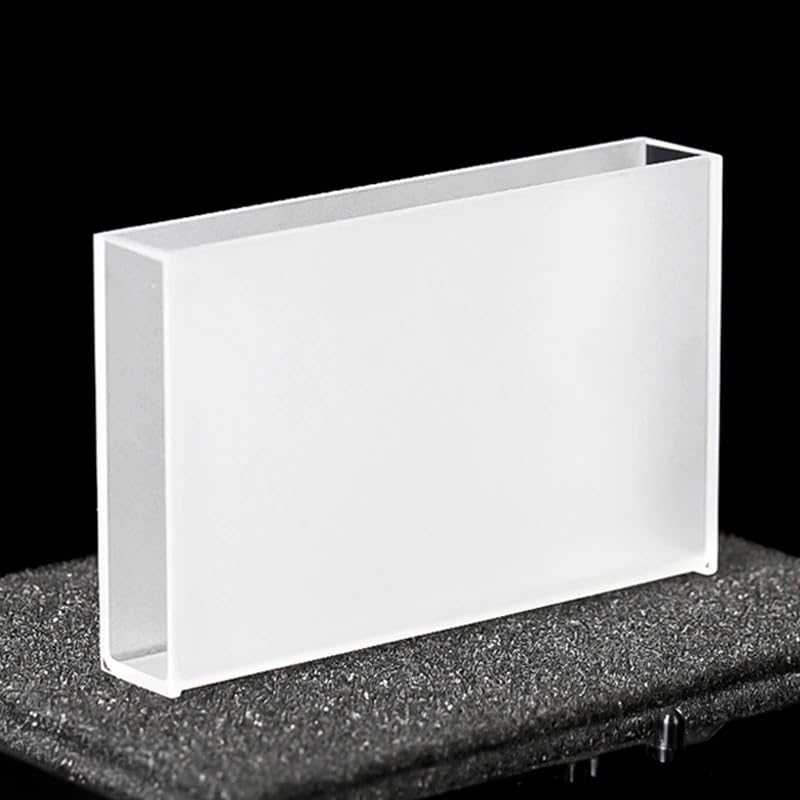 Cubeta de cuarzo estándar de 70 mm: celda de cuarzo de alta precisión for espectrofotometría UV-Visible, volumen de 24,5 ml | Glue bonding process