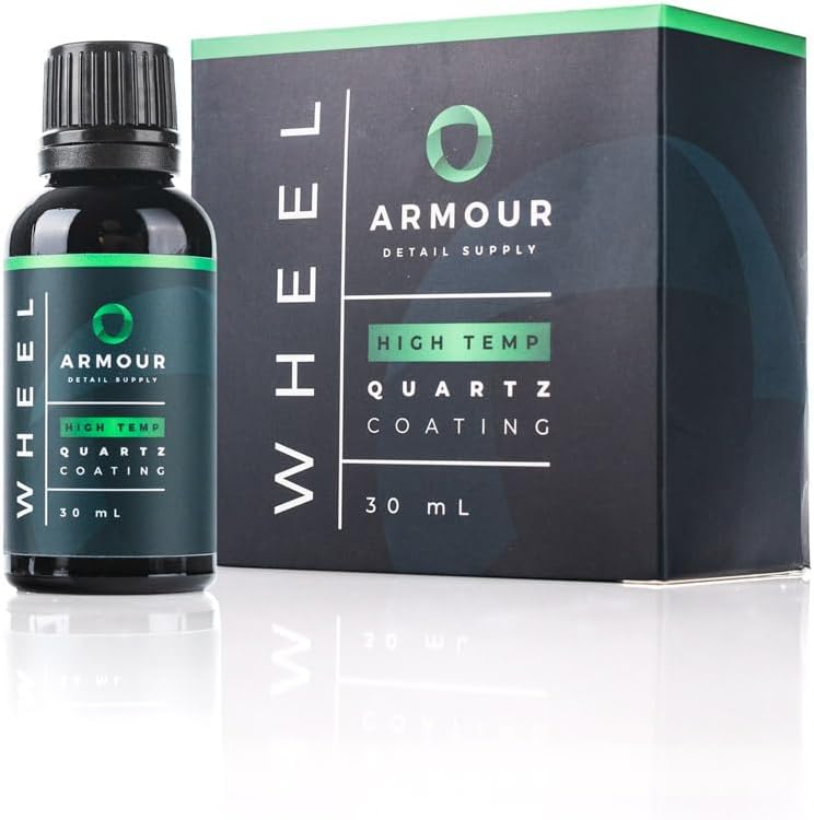 Armour Detail Supply - Wheel Coating - High-Temperature-Resistant Quartz Coating for All Wheel Types & Finishes - Easy Application; 1-Year Protection - 30 ml